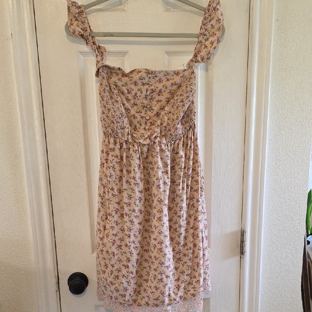 Xhilaration Floral Pink Dress